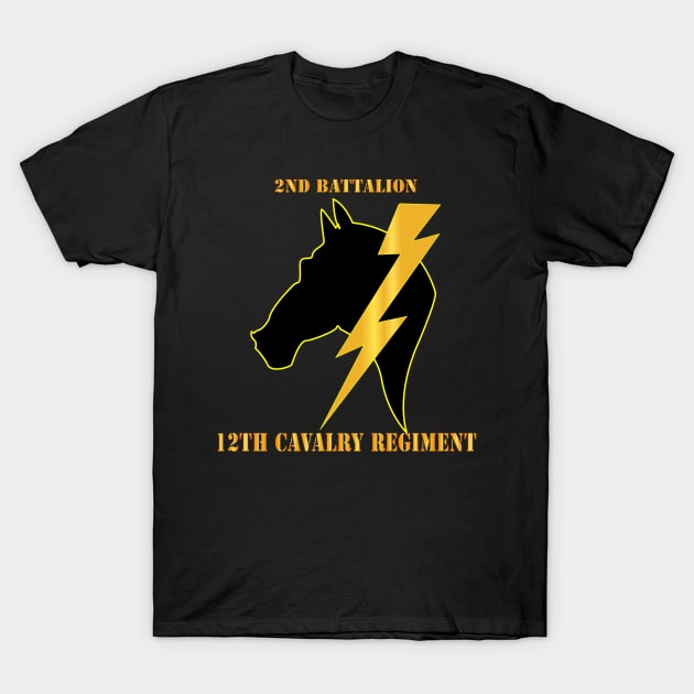 2nd Battalion 12 Cavalry Regiment T-Shirt by twix123844